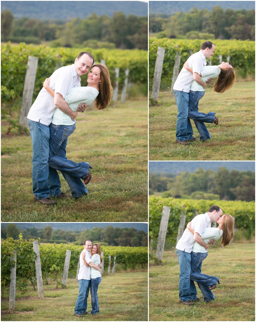 Fall Winery Engagement session - Breaux Vineyard Engagement Photographer