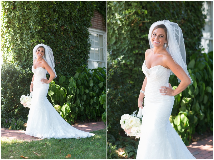 Easton Maryland Bridal Portrait - Tidewater inn wedding photographer