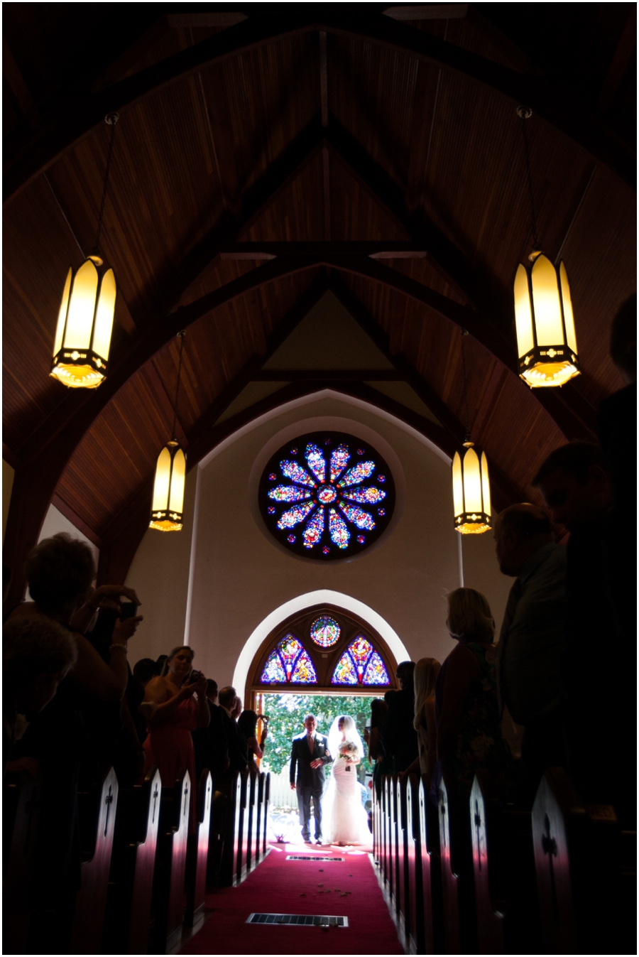 Oxford Maryland Wedding Ceremony - Oxford wedding photographer - Holy Trinity Church Oxford MD