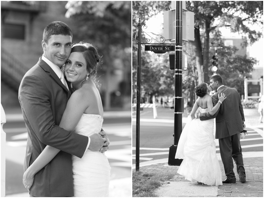 Downtown Easton Maryland Wedding photographer - The Tidewater Inn Love Portrait