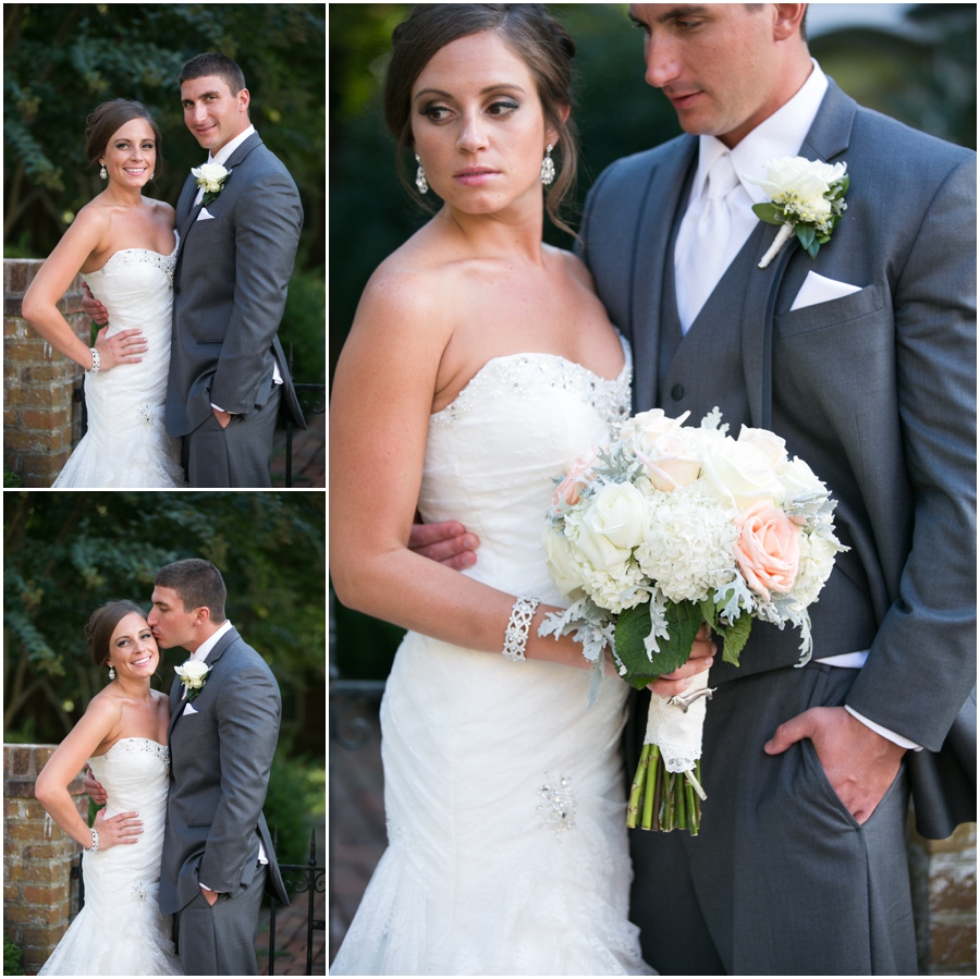 Downtown Easton Maryland Wedding photographer - The Tidewater Inn Love Portrait