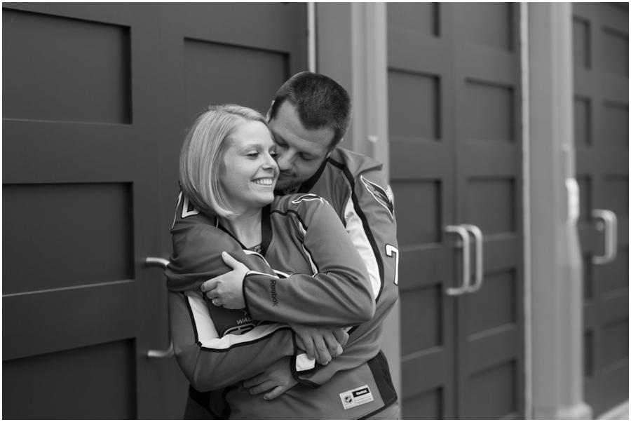 DC Engagement Photographer - Capitals themed engagement session