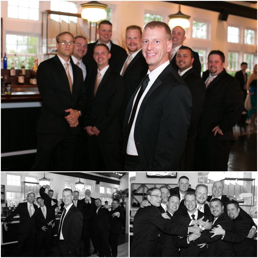 Chesapeake Bay Beach Club Photographer - Tavern on the Bay Groomsmen Portrait