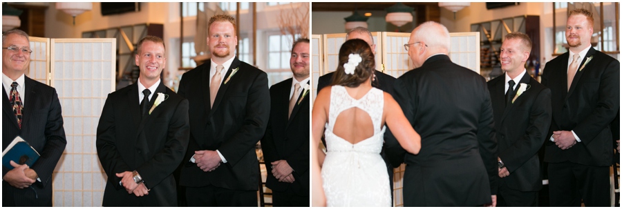 Chesapeake Bay Beach Club Indoor Ceremony - Tavern on the Bay Photographer