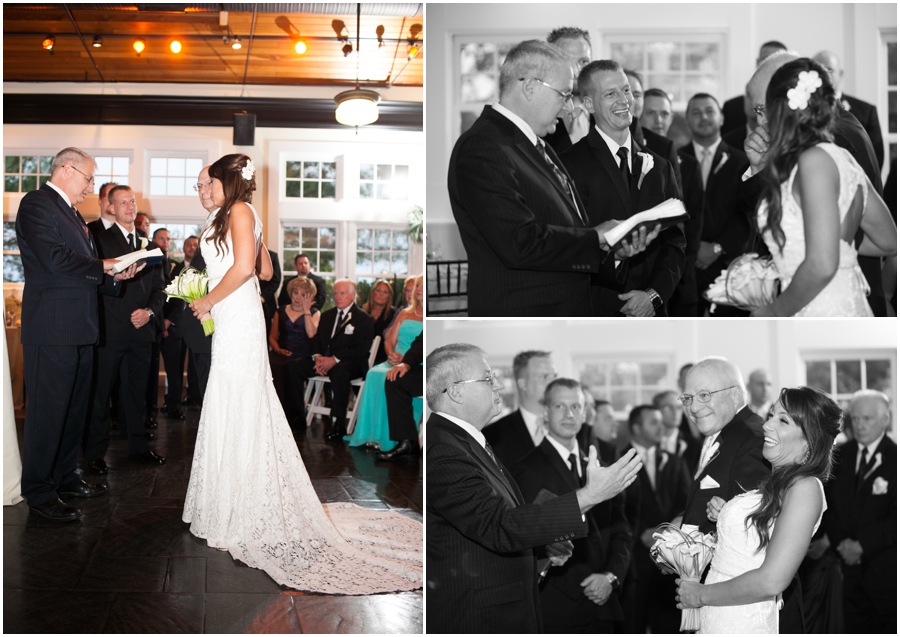 Chesapeake Bay Beach Club Indoor Ceremony - Tavern on the Bay Photographer