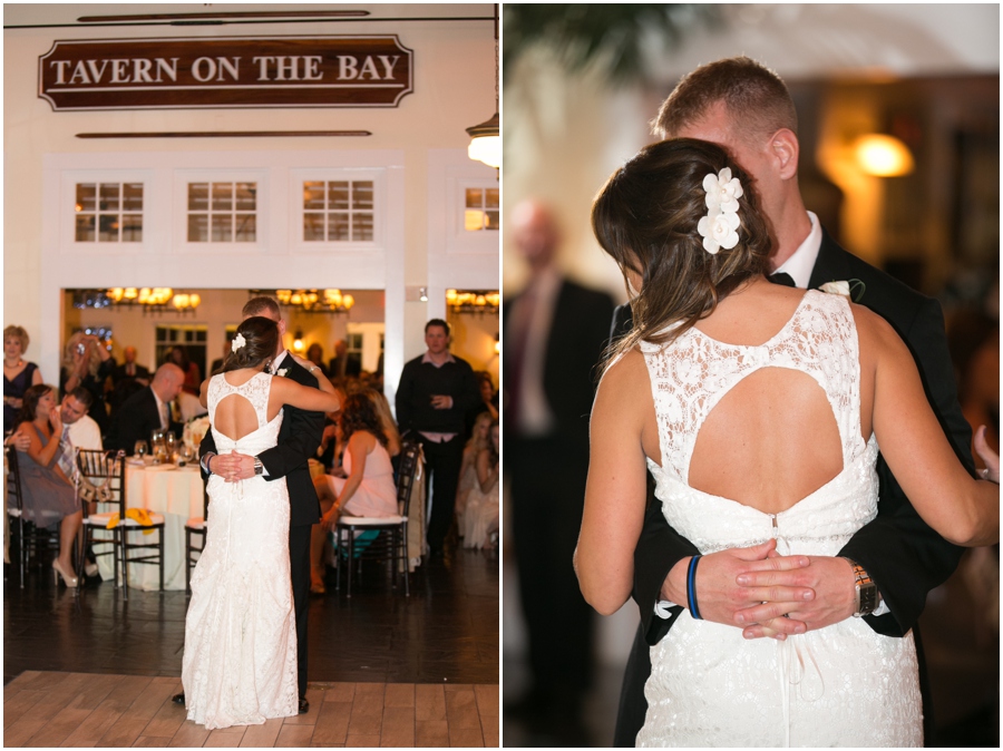 Chesapeake Bay Beach Club Wedding Photographer - Tavern on the Bay Reception