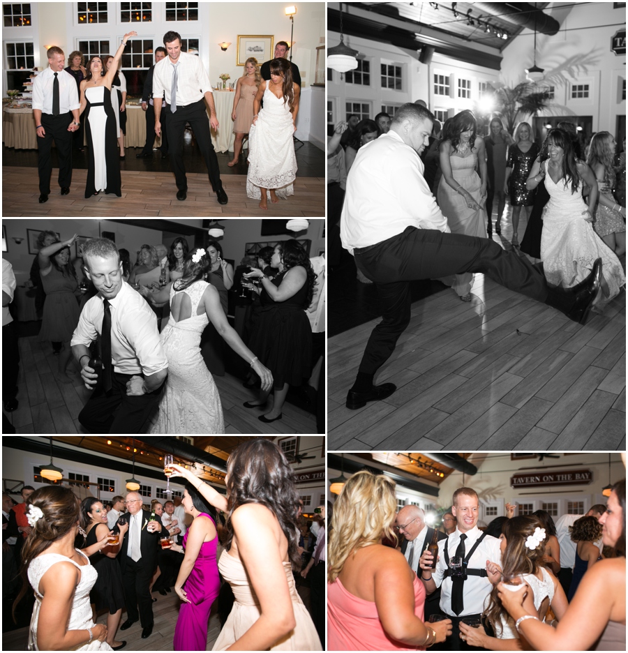 Chesapeake Bay Beach Club Reception Photographer - Candid Dance Photographs