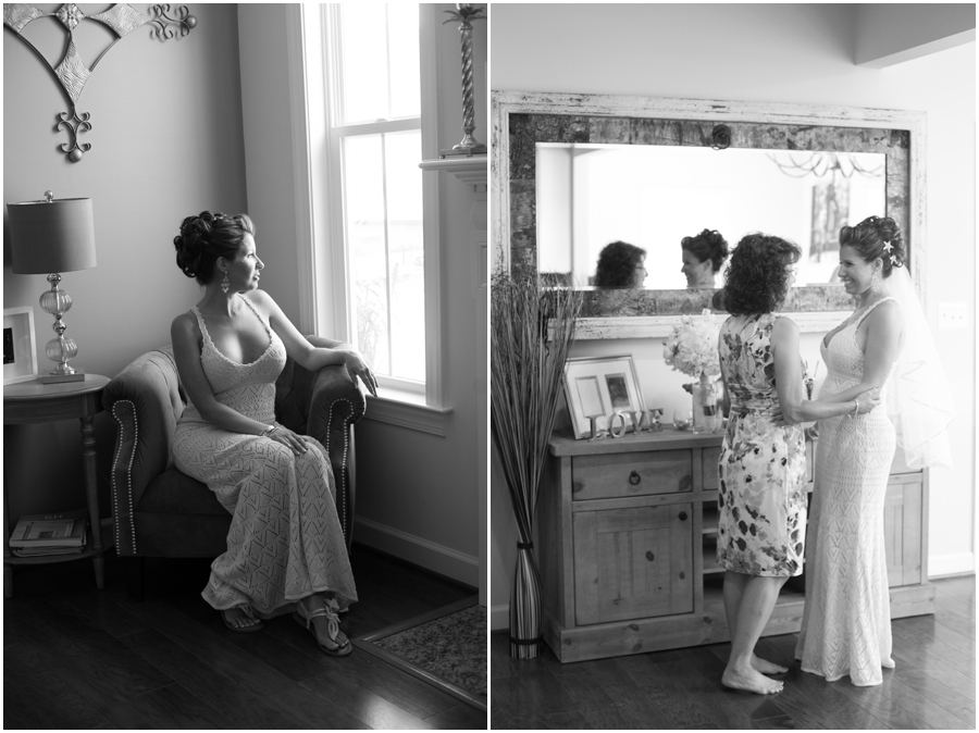 Chester MD Wedding Photographer - Eastern Shore Wedding Getting Ready