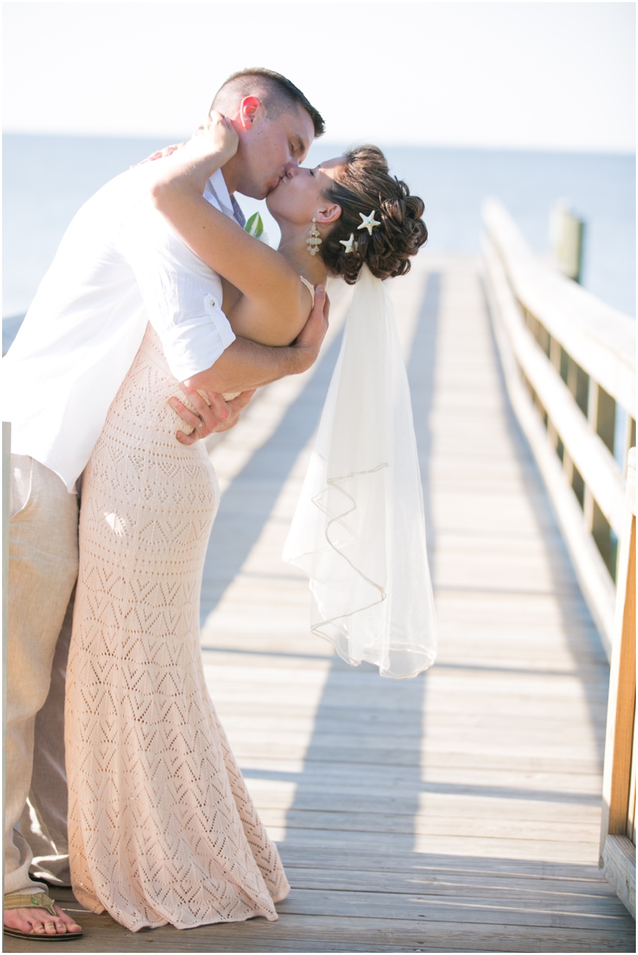 Chester River Wedding Photographer - Eastern Shore Wedding Love Portrait - With My Whole Heart for my While Life Sign