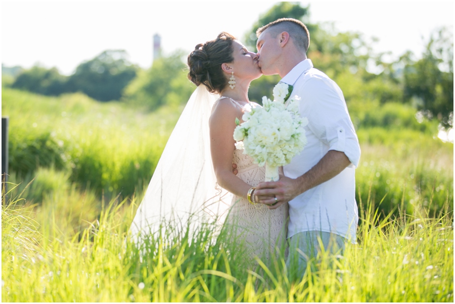 Chester River Wedding Photographer - Eastern Shore Wedding Love Portrait