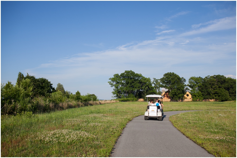 Chester River Wedding Photographer - Eastern Shore Wedding Ceremony Exit