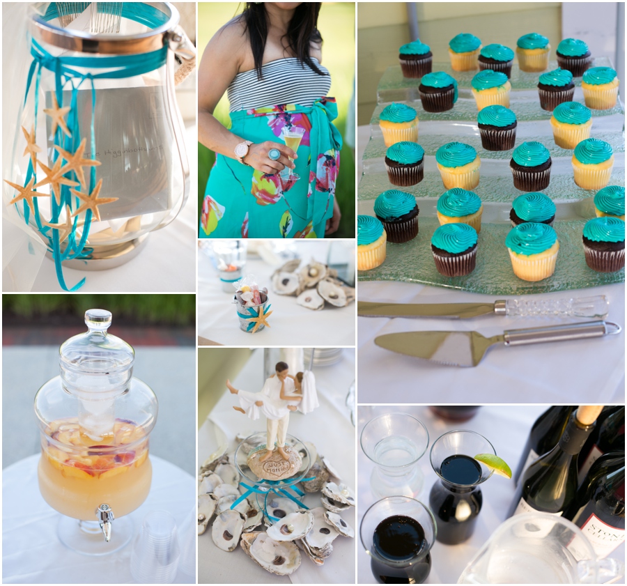 Chester River Wedding Photographer - Bridges Restaurant - Sea Shore Wedding Reception