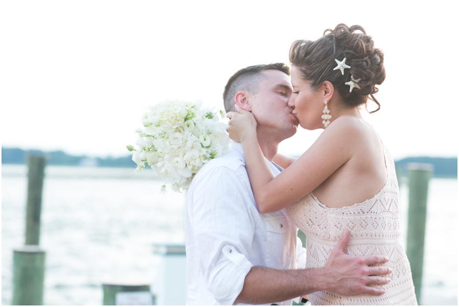 Kent Island Wedding Photographer - Sunset Eastern Shore Wedding Photograph