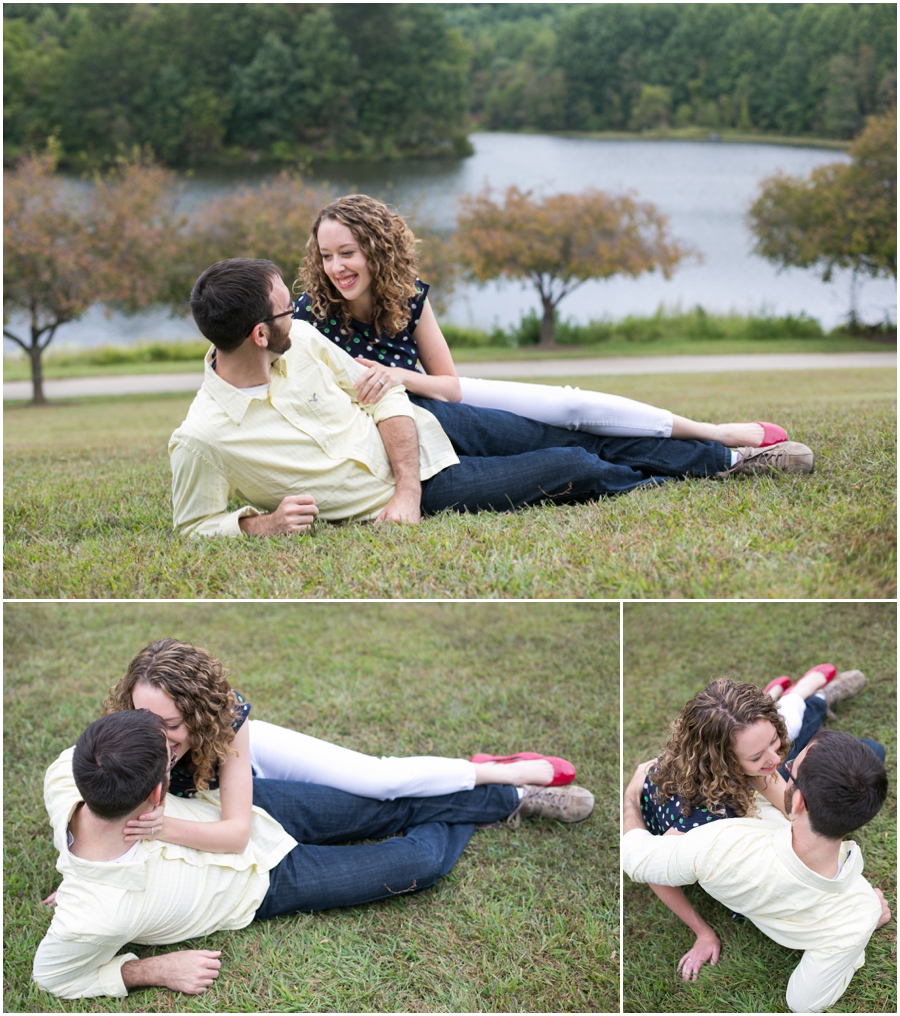 Centennial Park Engagement Photographer - Rolling hills - Ellicott City Engagement Photographer