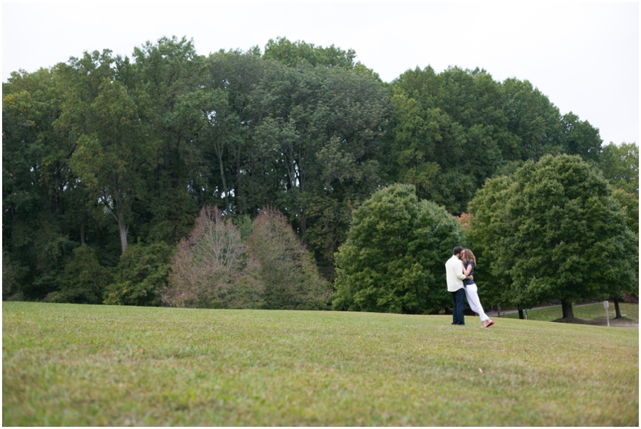 Centennial Lake Engagement Photographer - Rolling hills - ellicott City engagement photographer