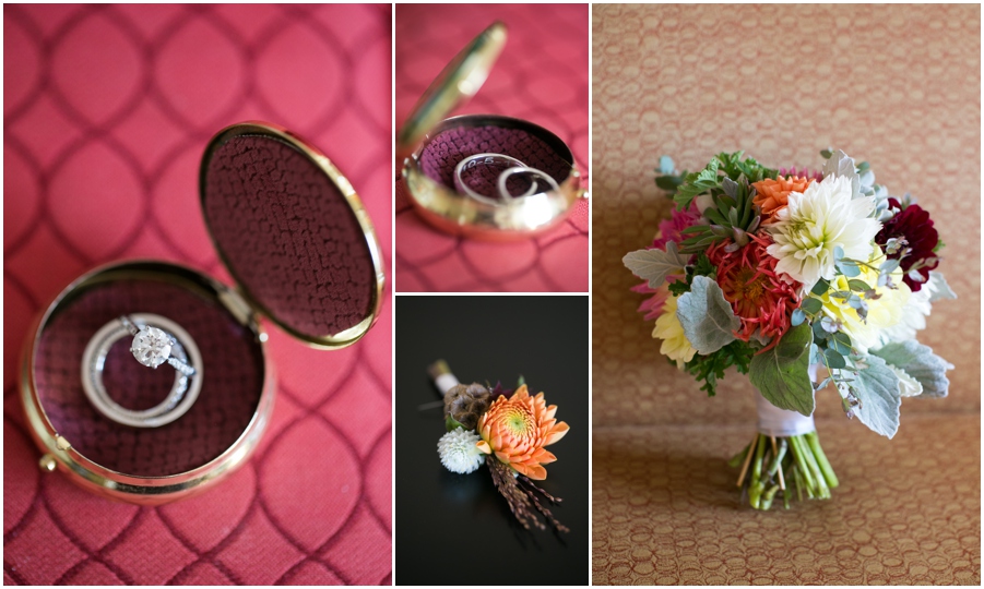 Baltimore Marriott Wedding Photographer - Local Color Flowers Wedding Bouquet