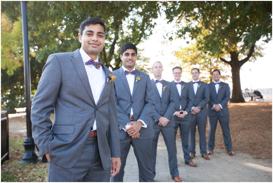 Baltimore Wedding Photographer - Federal Hill Groomsmen - Lemon and Lime Event Design