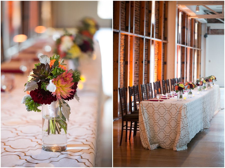 American Visionary Arts Museum Wedding Reception Details - Lemon and Lime Event Design