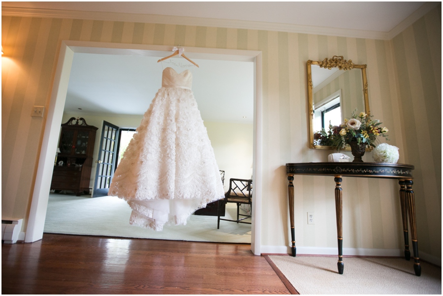 Four Seasons Baltimore Wedding Photography - Towson Betsy Robinson Bridal Gown