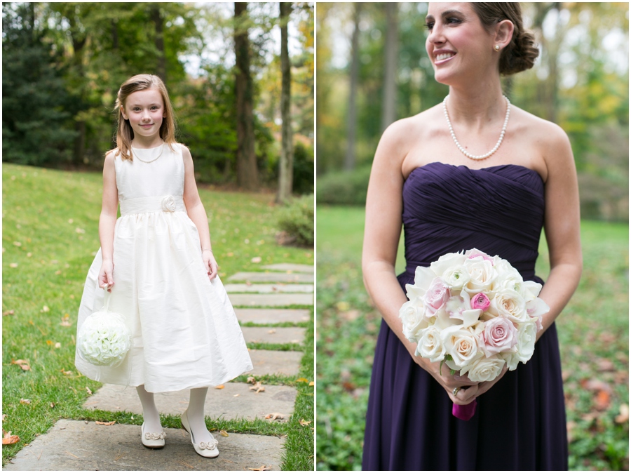 Four Seasons Wedding Photography - Simply Beautiful Flowers - Betsy Robinson Bridesmaid Dress