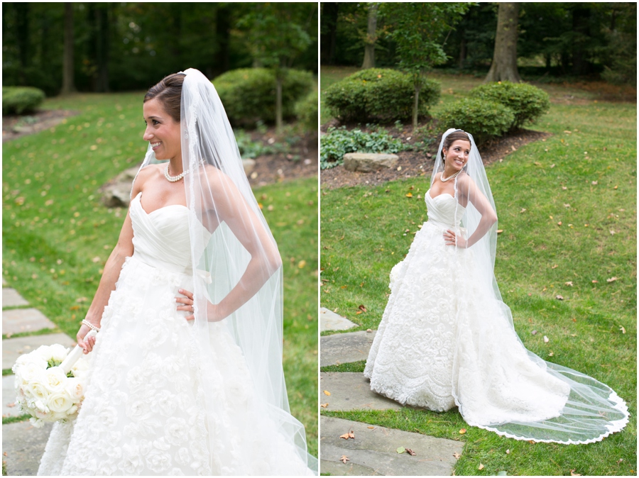 Towson Wedding Photographer - Simply Beautiful Flowers - Betsy Robinson Bridal Portrait