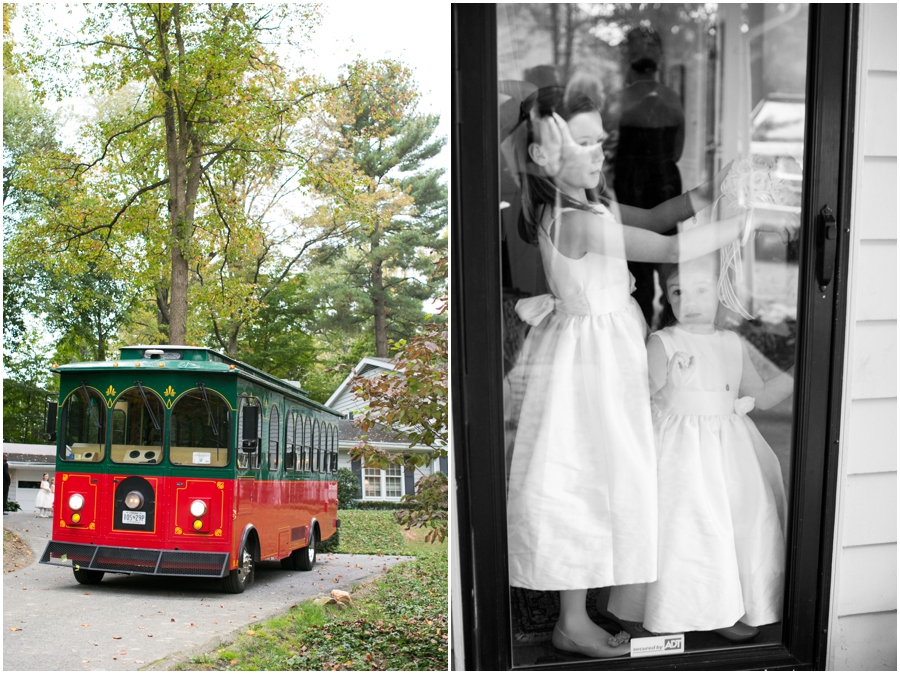 Towson Wedding Photographer - Wedding Trolley