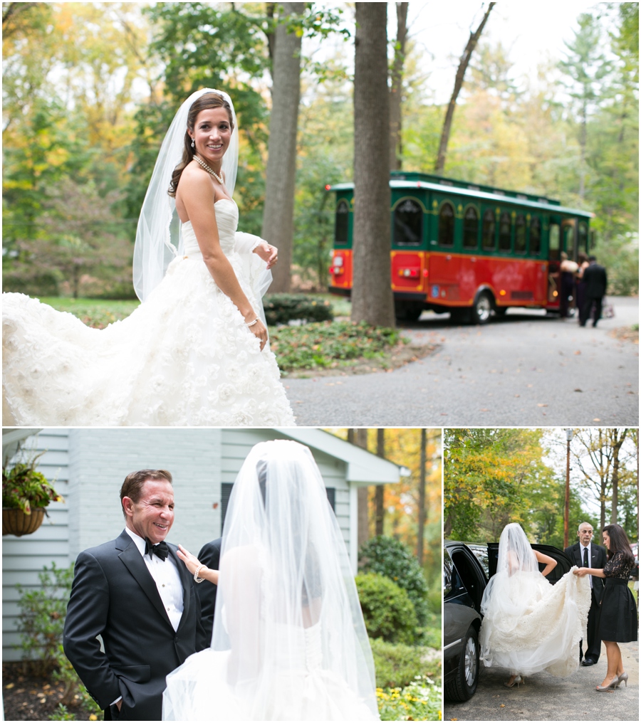 Towson Wedding Photographer - Wedding Trolley