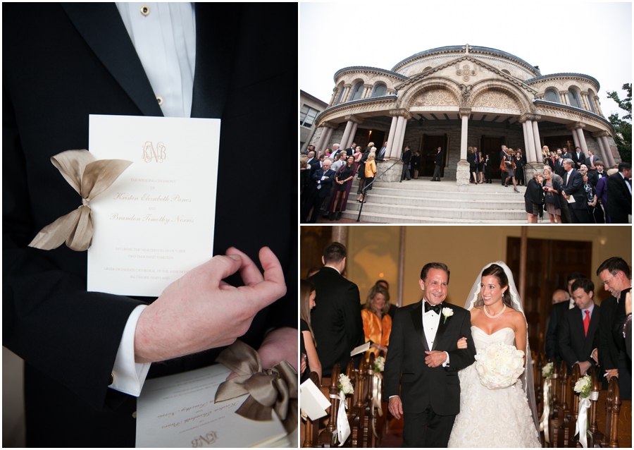 Towson Wedding Photographer - Elizabeth Bailey Weddings - Greek Orthodox Cathedral Baltimore