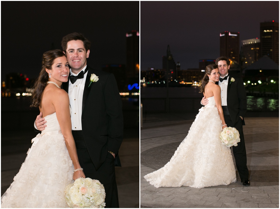 Four Seasons Wedding Photographer - Elizabeth Bailey Weddings - Evening wedding portrait