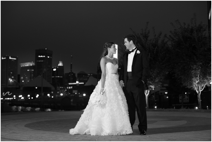 Four Seasons Wedding Photographer - Elizabeth Bailey Weddings - Evening wedding portrait