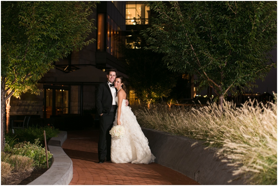 Four Seasons Wedding Photographer - Elizabeth Bailey Weddings - Evening wedding portrait