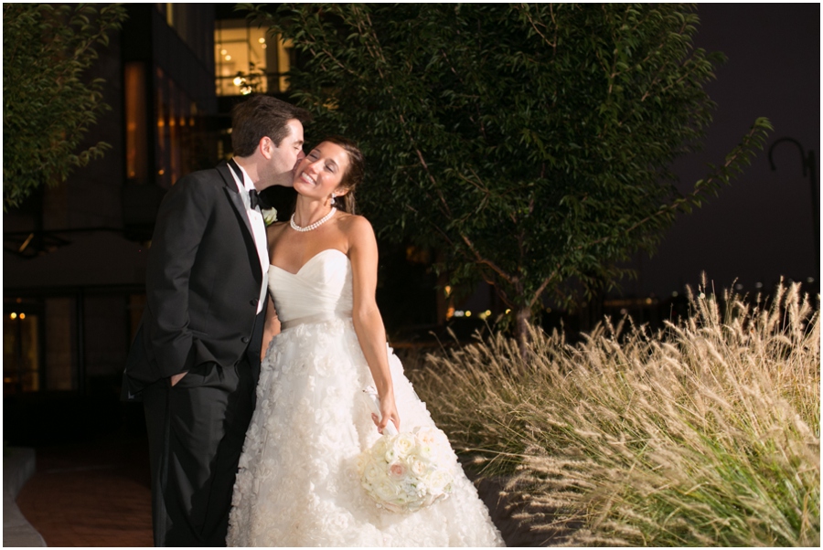 Four Seasons Wedding Photographer - Elizabeth Bailey Weddings - Evening wedding portrait