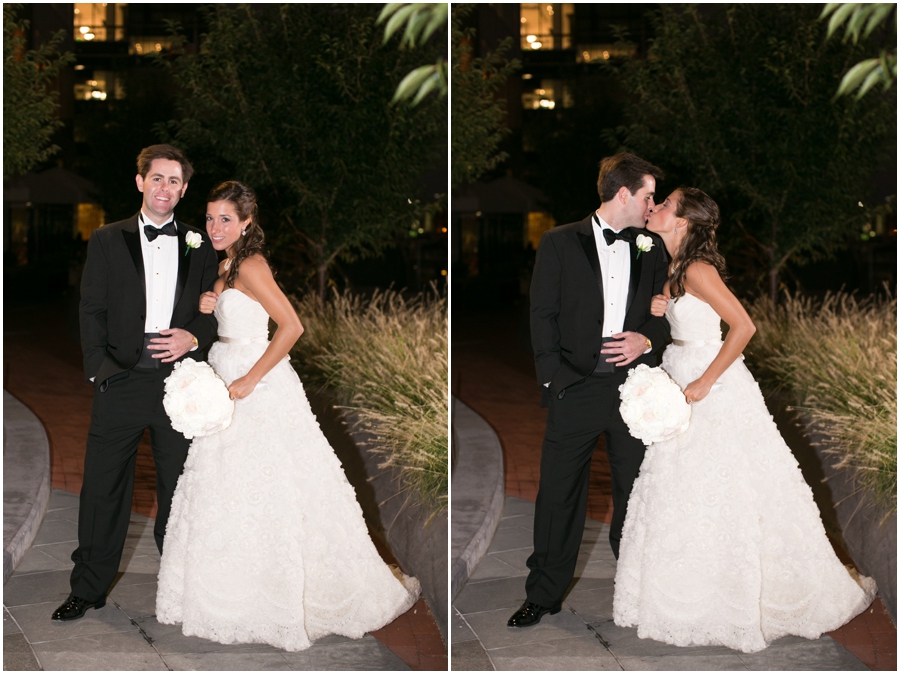 Four Seasons Wedding Photographer - Elizabeth Bailey Weddings - Evening wedding portrait