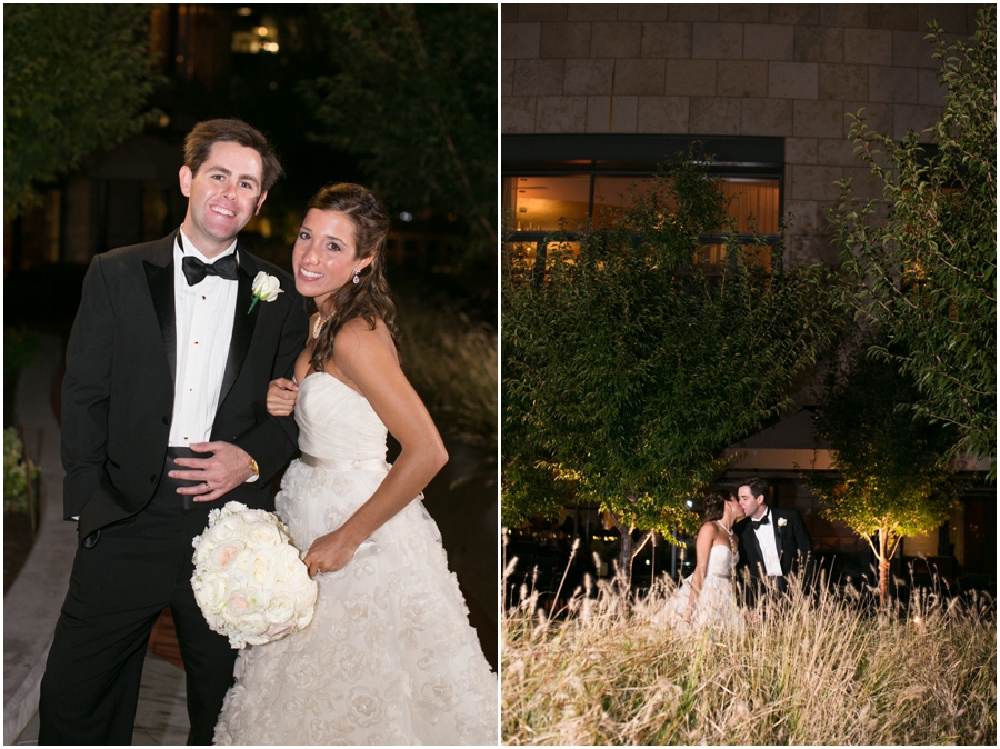 Four Seasons Wedding Photographer - Elizabeth Bailey Weddings - Evening wedding portrait