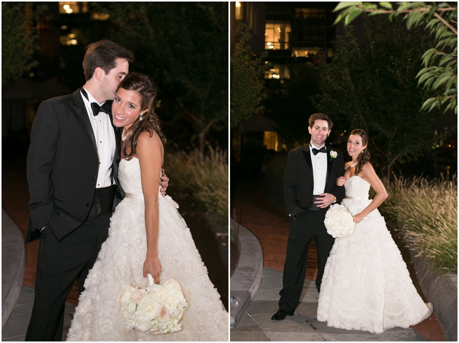 Four Seasons Wedding Photographer - Elizabeth Bailey Weddings - Evening wedding portrait