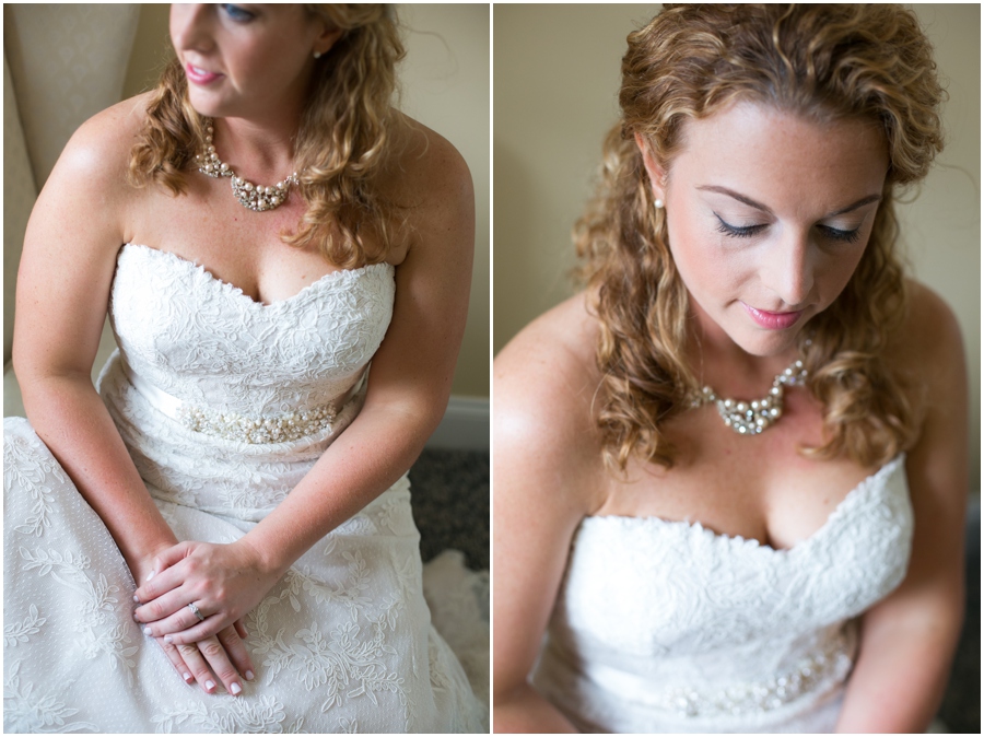 Blue Heron Inn Bride Portrait - Solomon's Island Wedding Photographer