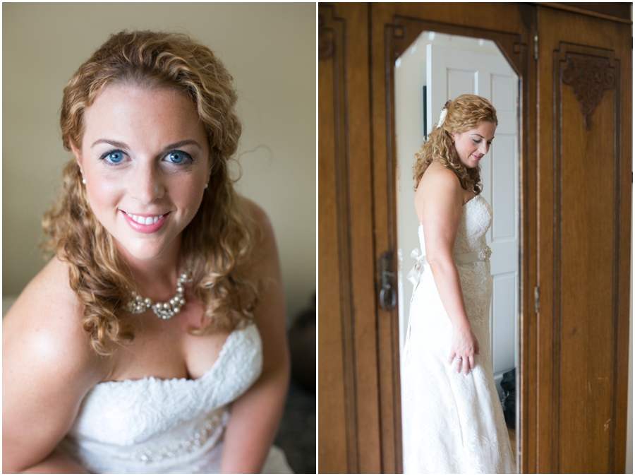 Blue Heron Inn Bride Portrait - Solomon's Island Wedding Photographer