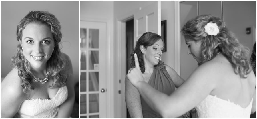 Blue Heron Inn Getting Ready - Solomon's Island Wedding Photographer