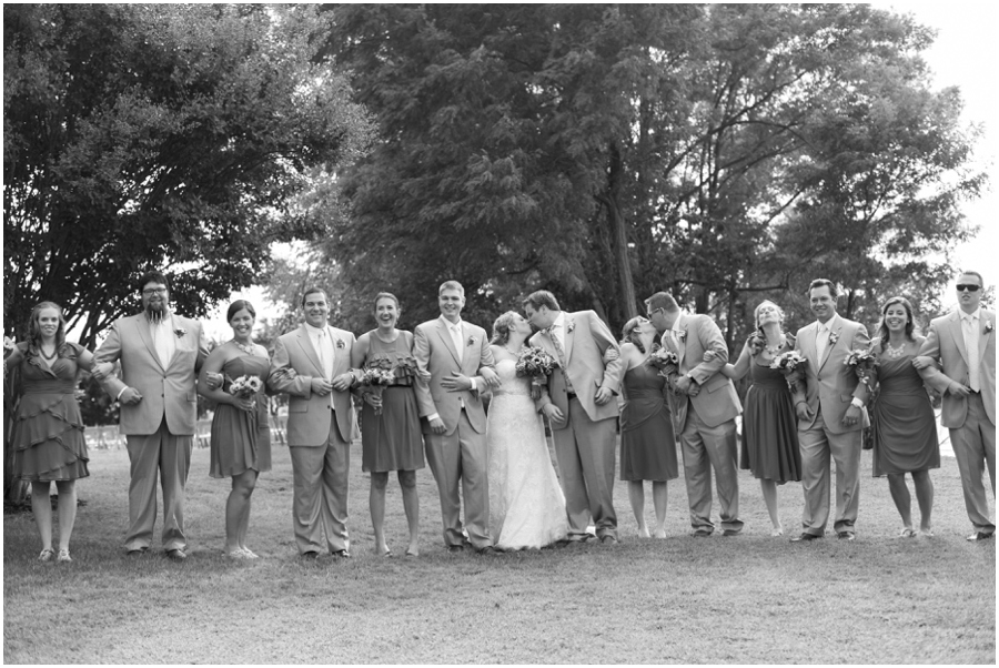 Solomon's Island Wedding Photographer - Wedding Party walking