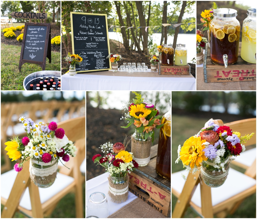 Rustic Solomons Island Wedding Photographer - Rustic organic wedding details