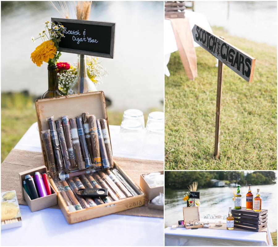 Solomons Island Wedding Photographer - Scotch & Cigar bar