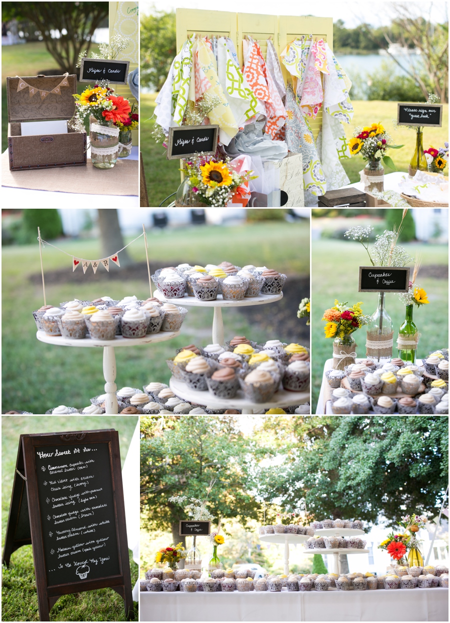 Solomon's Island Wedding Photographer - Anita's Cupcakes