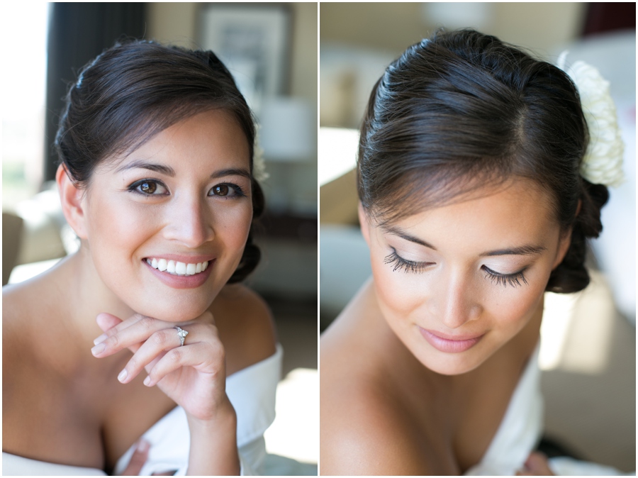 Westin Hotel - Annapolis Wedding Photographer - Bridal Portraits