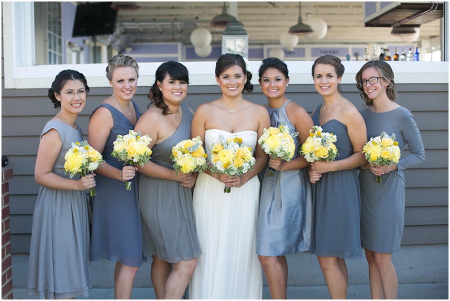 Chesapeake Bay Beach Club Wedding Party - Eastern Shore Wedding Photographer