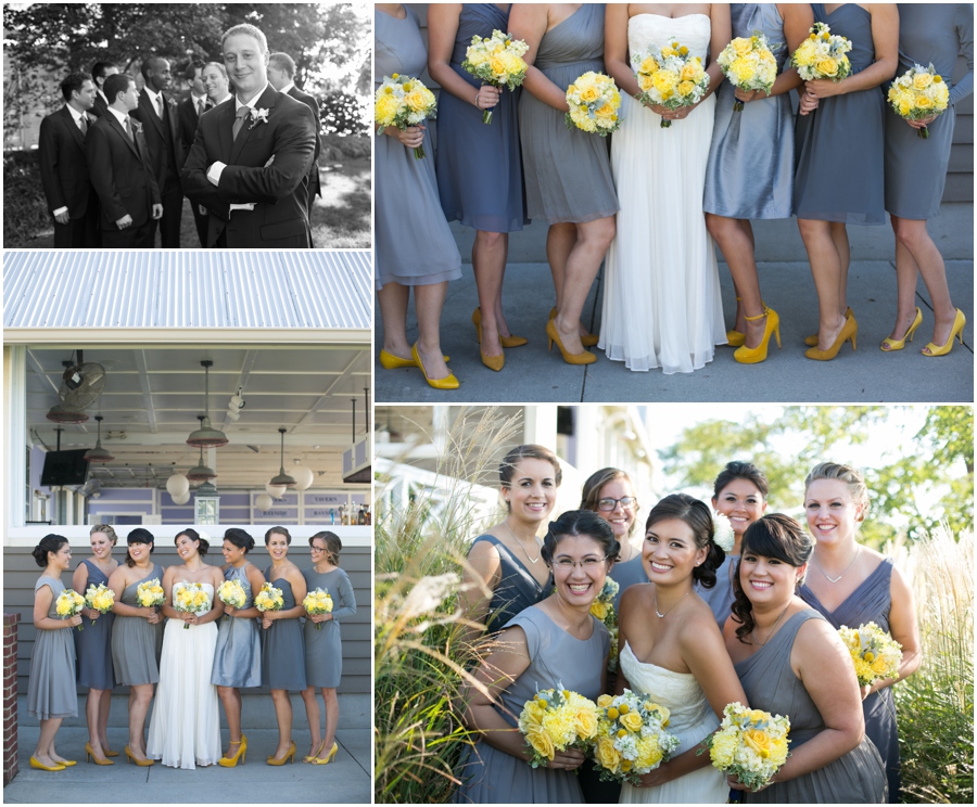 Chesapeake Bay Beach Club Wedding Party - Eastern Shore Wedding Photographer