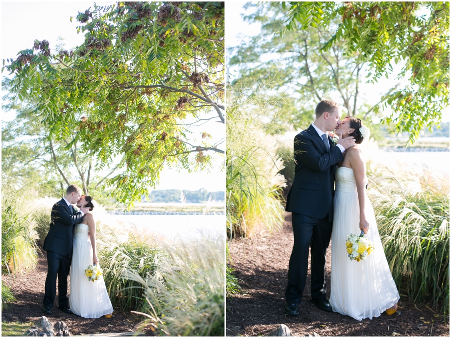 Chesapeake Bay Beach Club Photographer - Waterfront wedding