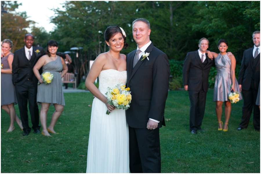 Sunset Wedding Party - Chesapeake Bay Beach Club Photographer