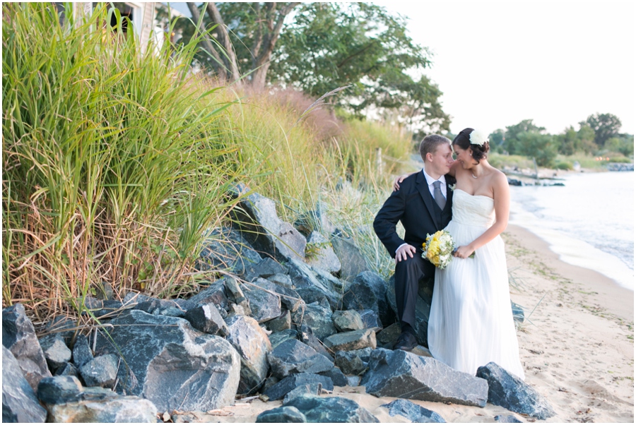 Bay Bride wedding Photographer - Chesapeake Bay Beach Club Photographer