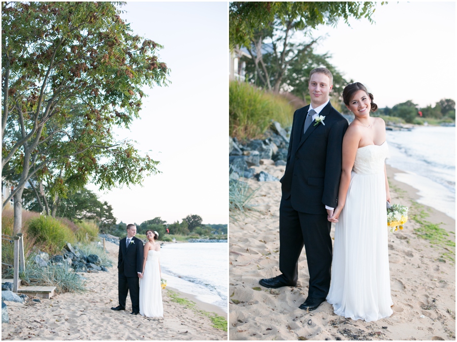 Bay Bride wedding Photographer - Chesapeake Bay Beach Club Wedding Photographer