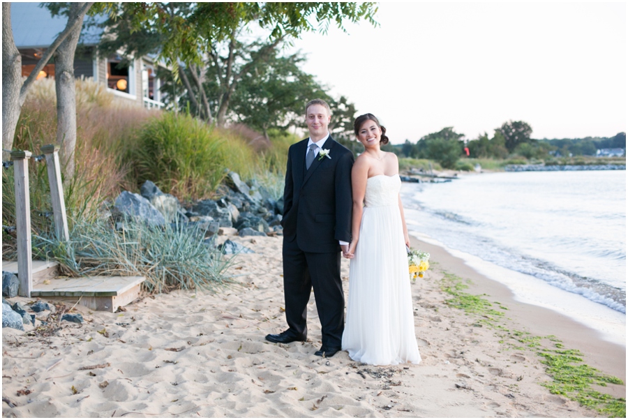 Bay Bride wedding Photographer - Chesapeake Bay Beach Club Photographer